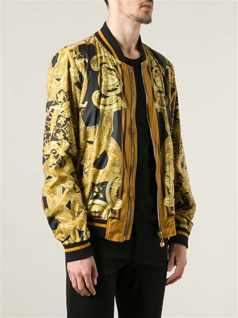 versace bomber jacket men's|versace bomber jackets men's sale.